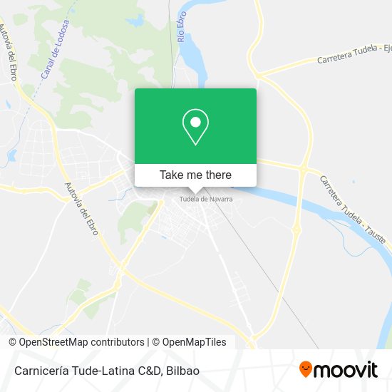 Carnicería Tude-Latina C&D map