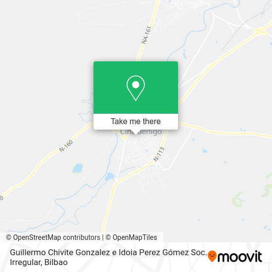 Guillermo Chivite Gonzalez e Idoia Perez Gómez Soc. Irregular map