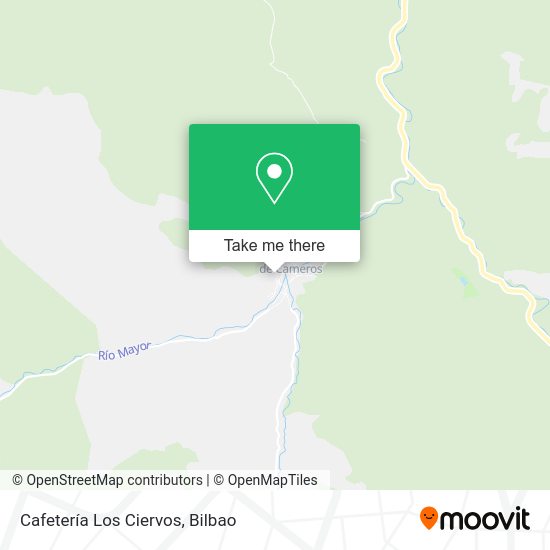 Cafetería Los Ciervos map