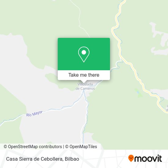Casa Sierra de Cebollera map