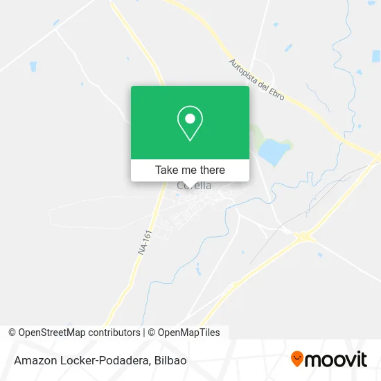 Amazon Locker-Podadera map