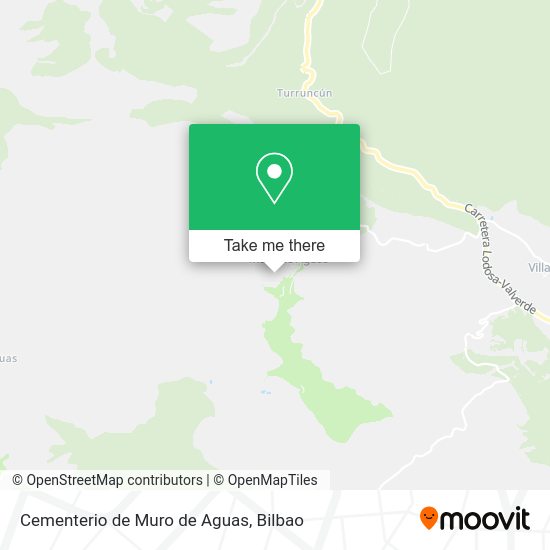 Cementerio de Muro de Aguas map
