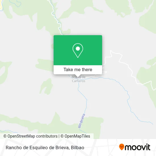 Rancho de Esquileo de Brieva map