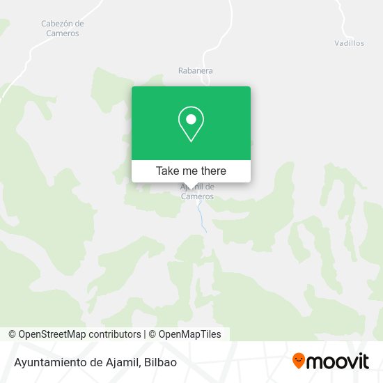 Ayuntamiento de Ajamil map