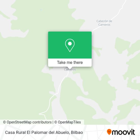 Casa Rural El Palomar del Abuelo map