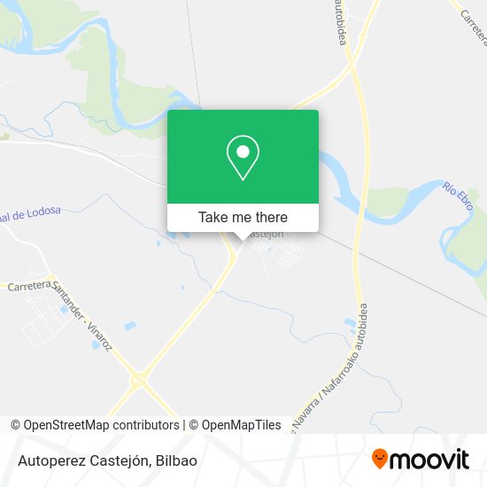 Autoperez Castejón map