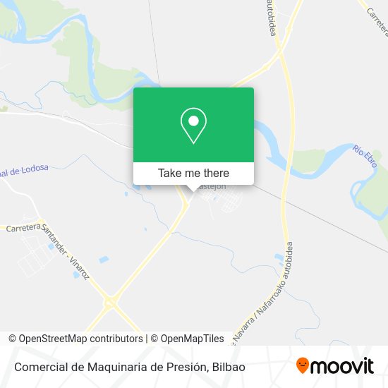 Comercial de Maquinaria de Presión map