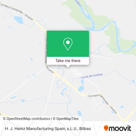H. J. Heinz Manufacturing Spain, s.L.U. map