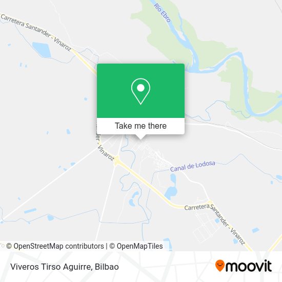 Viveros Tirso Aguirre map