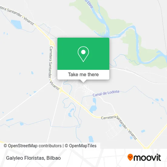 Galyleo Floristas map