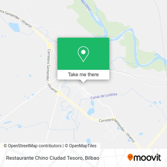 Restaurante Chino Ciudad Tesoro map