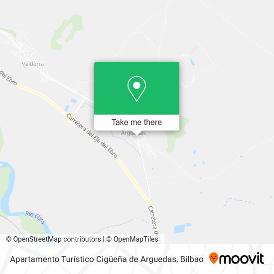 Apartamento Turístico Cigüeña de Arguedas map