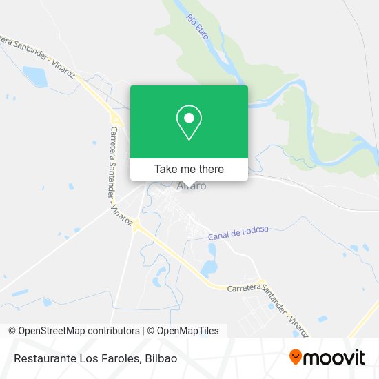 Restaurante Los Faroles map