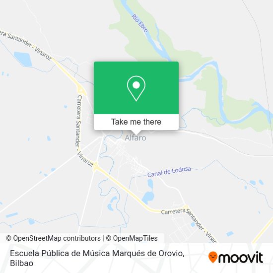 Escuela Pública de Música Marqués de Orovio map