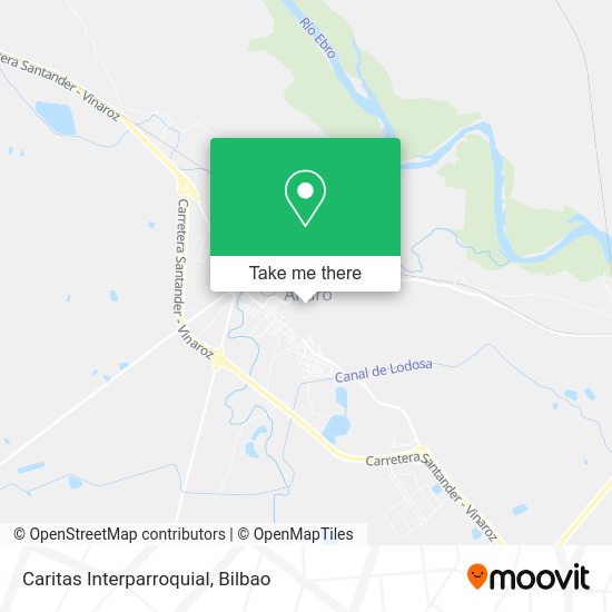 Caritas Interparroquial map