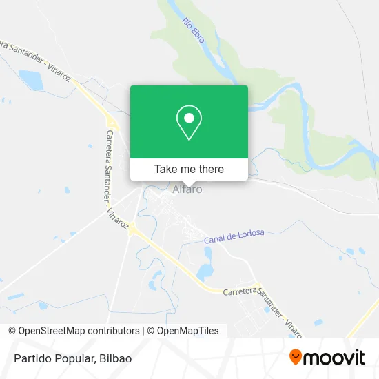 Partido Popular map