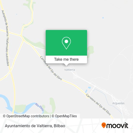 Ayuntamiento de Valtierra map