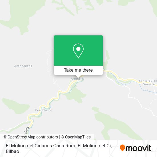 El Molino del Cidacos Casa Rural El Molino del Ci map