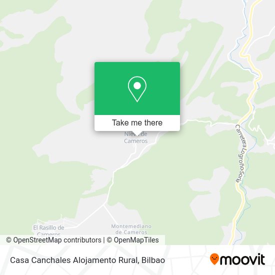 Casa Canchales Alojamento Rural map