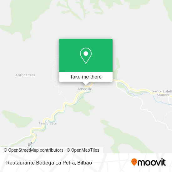 Restaurante Bodega La Petra map