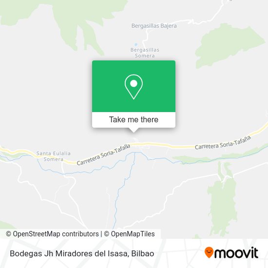 Bodegas Jh Miradores del Isasa map