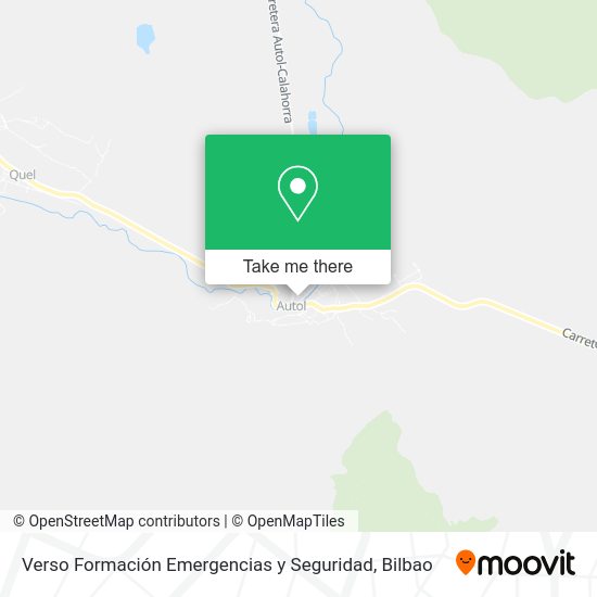 Verso Formación Emergencias y Seguridad map