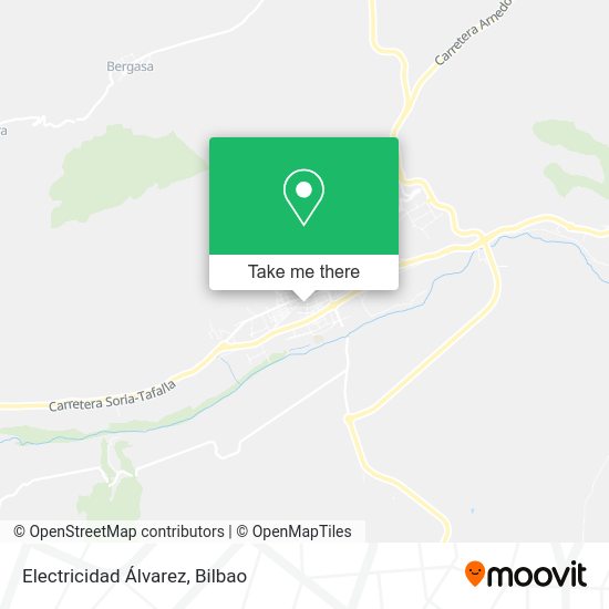 Electricidad Álvarez map