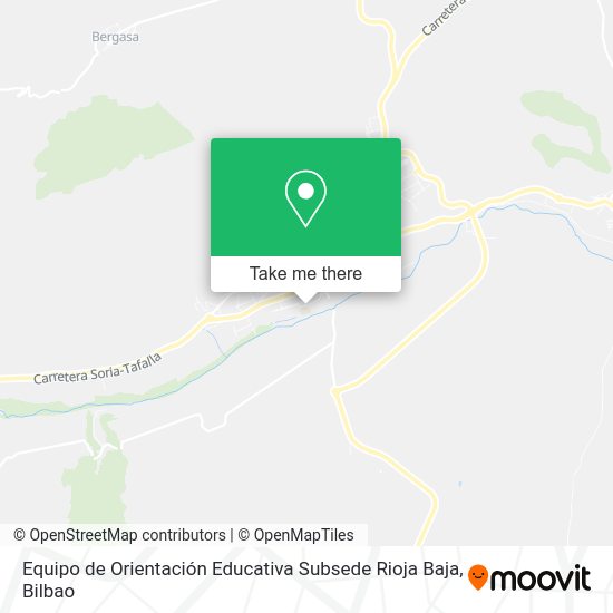 Equipo de Orientación Educativa Subsede Rioja Baja map