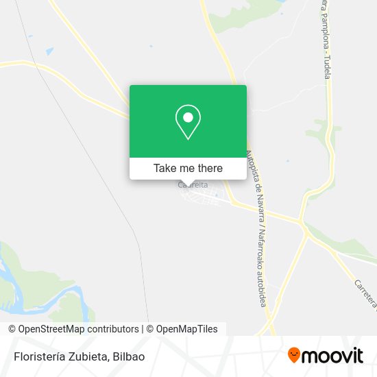 Floristería Zubieta map