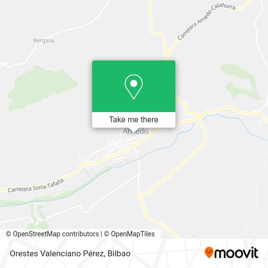 Orestes Valenciano Pérez map