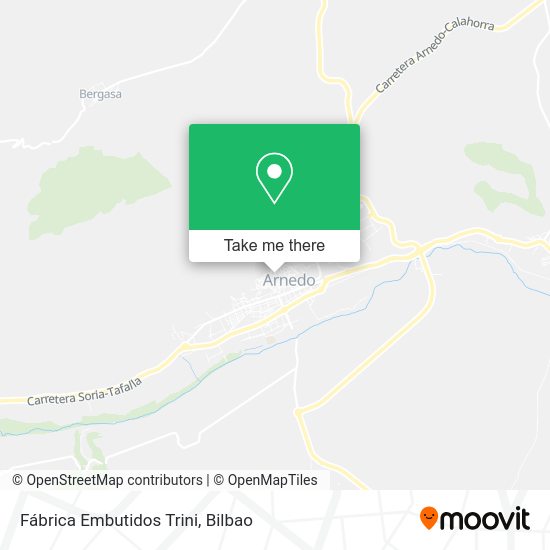 Fábrica Embutidos Trini map