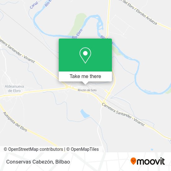 Conservas Cabezón map