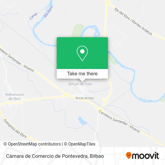 Cámara de Comercio de Pontevedra map