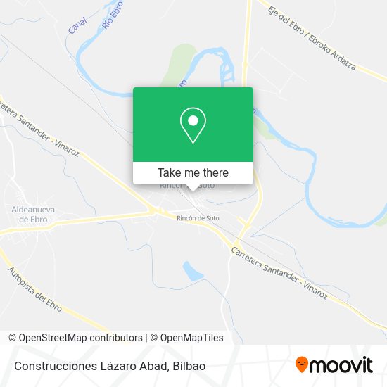 Construcciones Lázaro Abad map