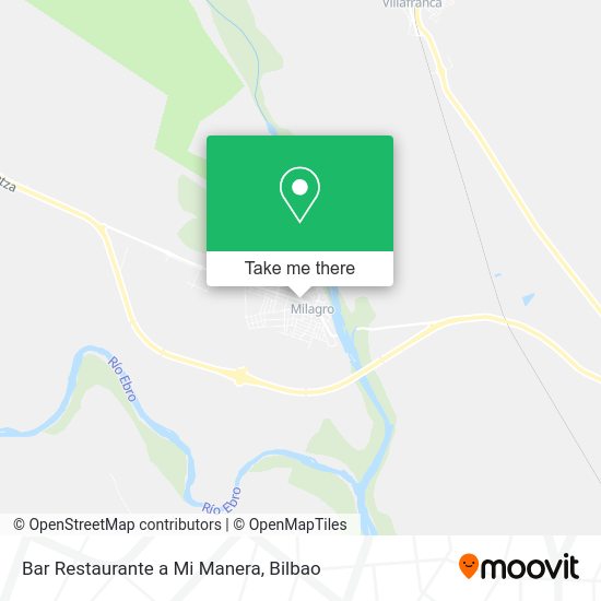 Bar Restaurante a Mi Manera map