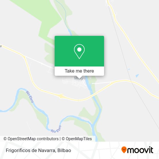 Frigorificos de Navarra map