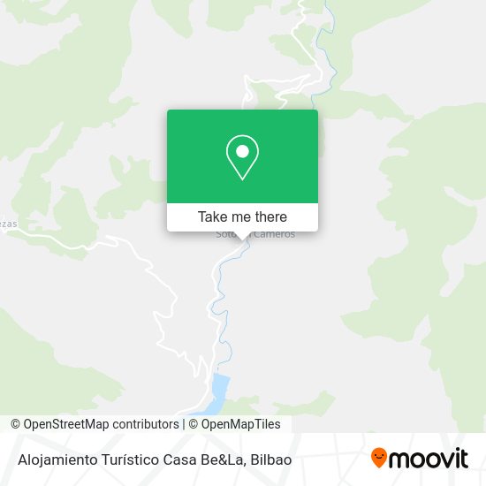 Alojamiento Turístico Casa Be&La map