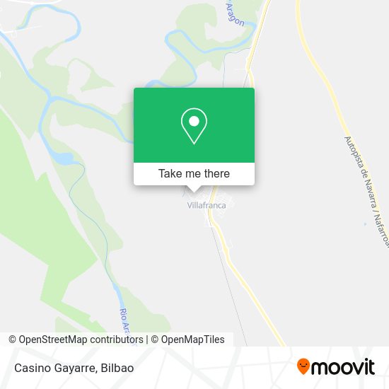 Casino Gayarre map