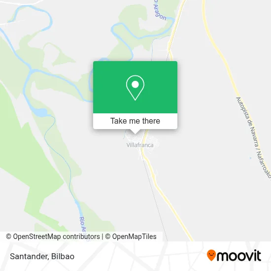Santander map