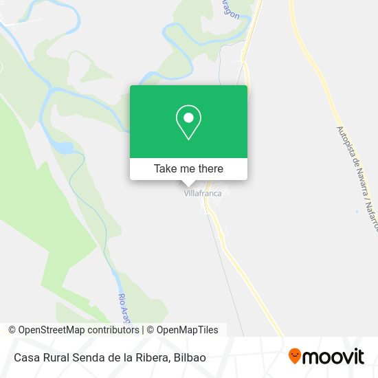 Casa Rural Senda de la Ribera map