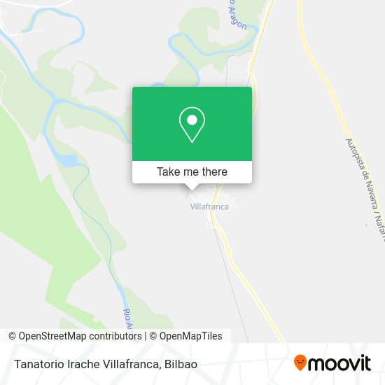 Tanatorio Irache Villafranca map