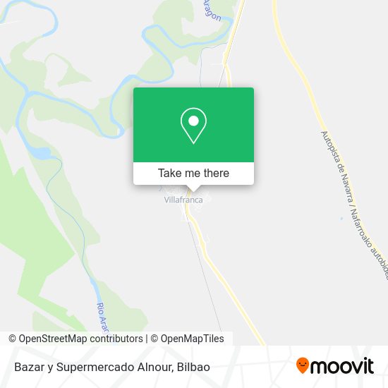 Bazar y Supermercado Alnour map