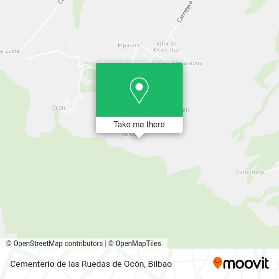 Cementerio de las Ruedas de Ocón map