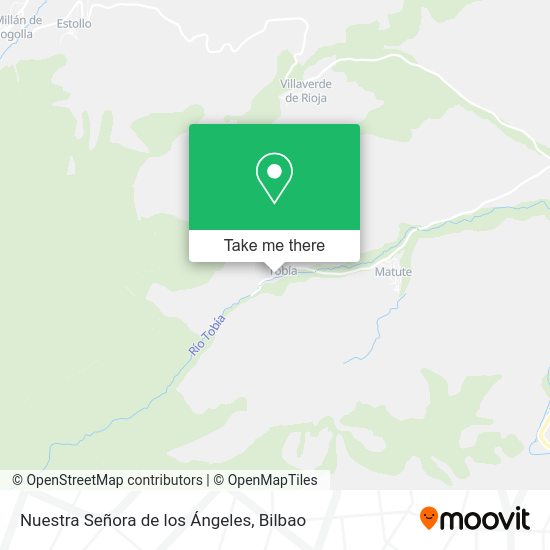 Nuestra Señora de los Ángeles map