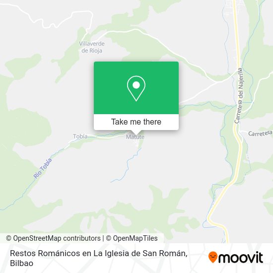 Restos Románicos en La Iglesia de San Román map