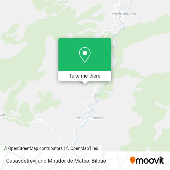 Casasdetrevijano Mirador de Mateo map