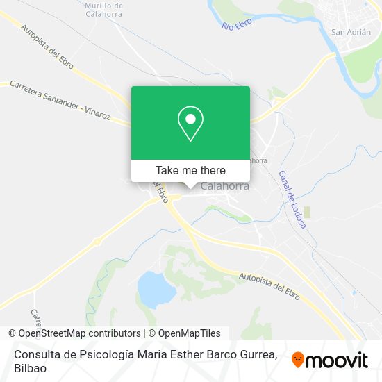 Consulta de Psicología Maria Esther Barco Gurrea map