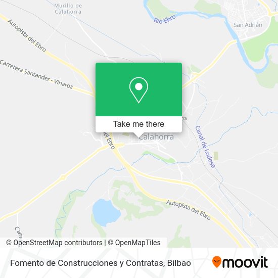 Fomento de Construcciones y Contratas map
