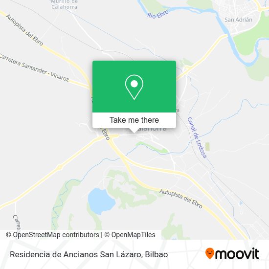 Residencia de Ancianos San Lázaro map