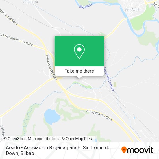 Arsido - Asociacion Riojana para El Síndrome de Down map